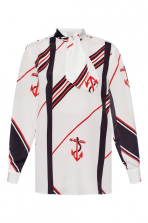 Patterned shirt with decorative collar, zdjęcie 1 Patterned shirt with decorative collar od MSGM
